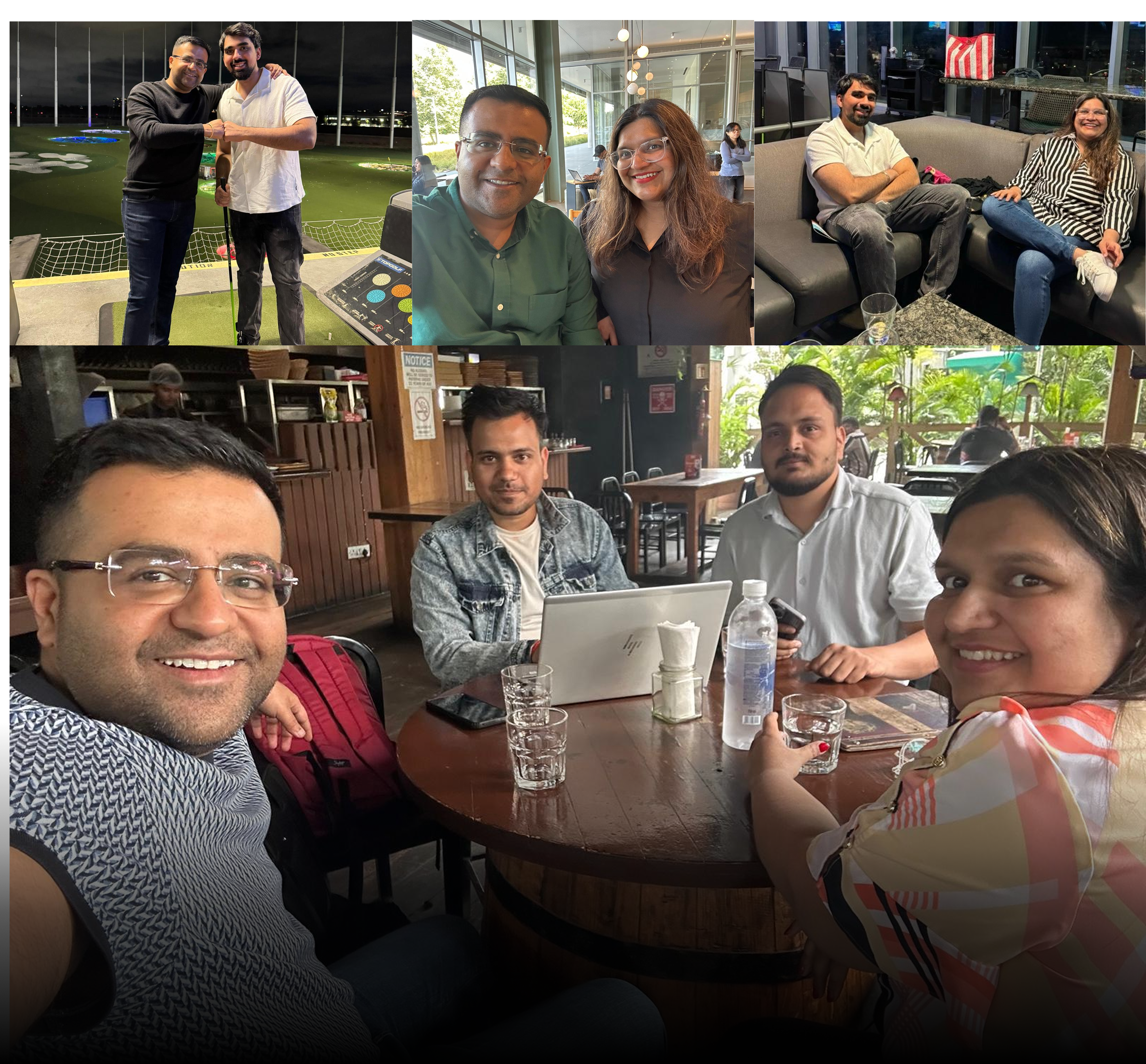 Team building together